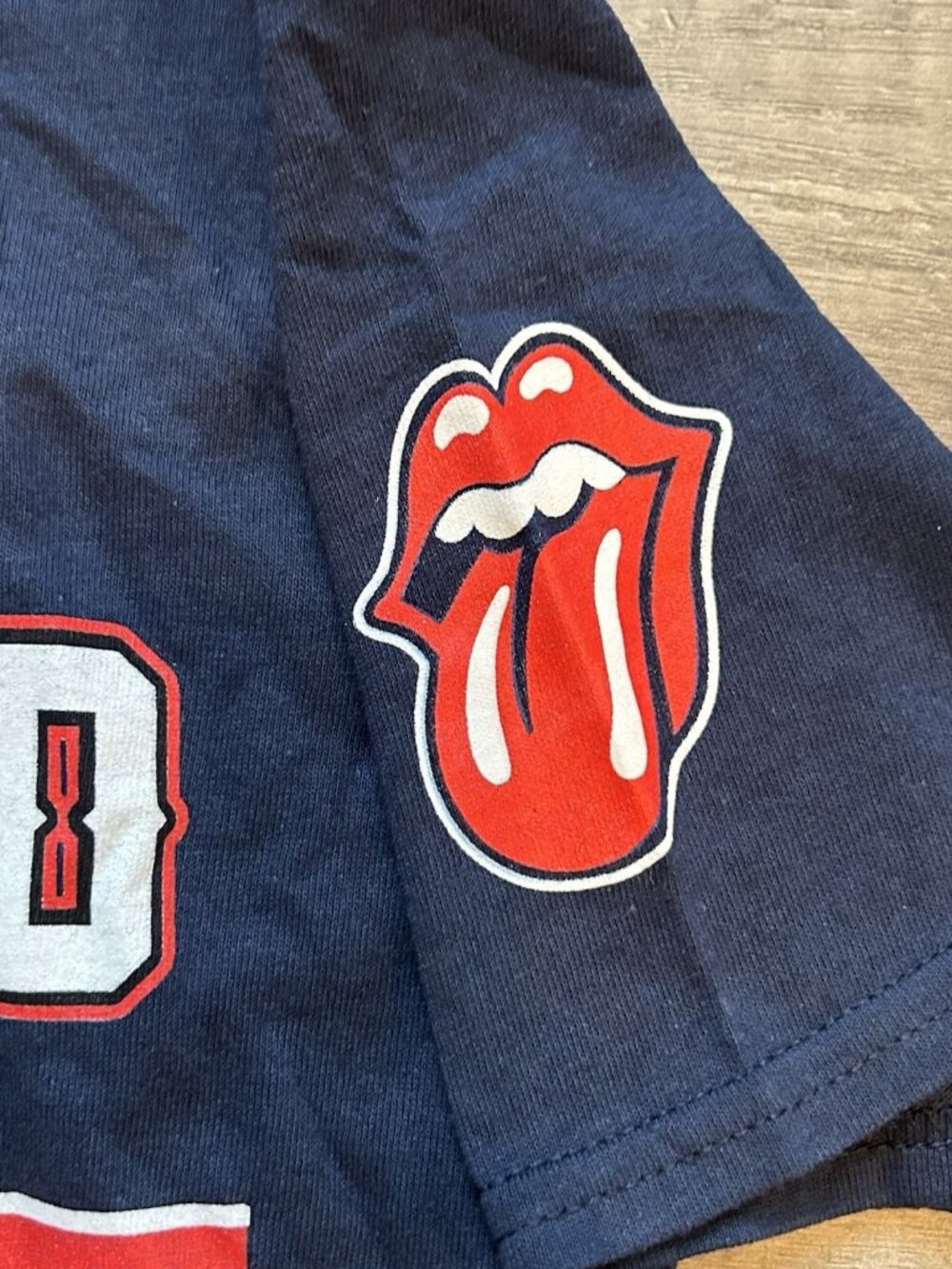 Rolling Stones x New England Patriots 2019 No Filter Tour T-shirt Men’s Sz Small - Picture 7 of 15